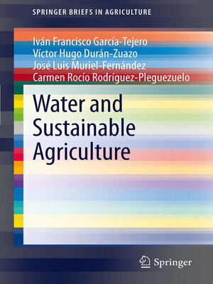 cover image of Water and Sustainable Agriculture